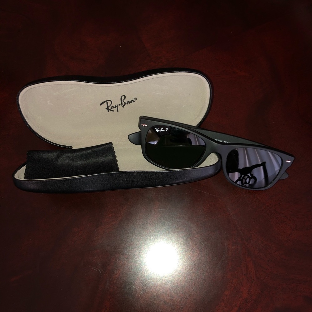 RayBan New Wayfarer Polarized Sunglasses